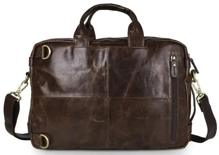 Сумка чоловіча Vintage 14074 Коричнева