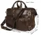 Сумка чоловіча Vintage 14074 Коричнева