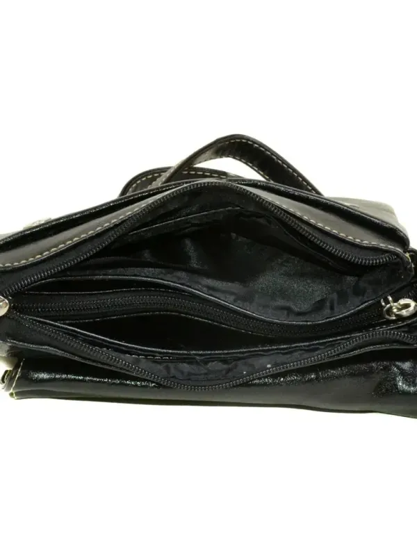 Сумка Жіноча Клатч штучна-шкіра 04-1 A1786-0010 black