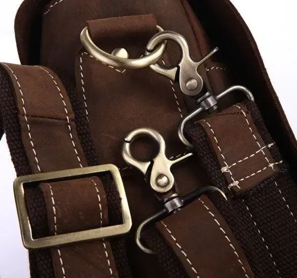 Портфель Vintage 14092 у вінтажному стилі Коричневий