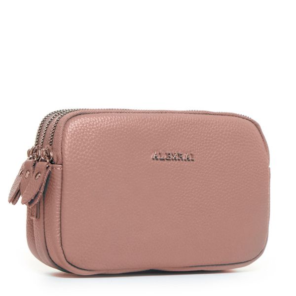 Сумка Женская Клатч кожа ALEX RAI 60061 pink