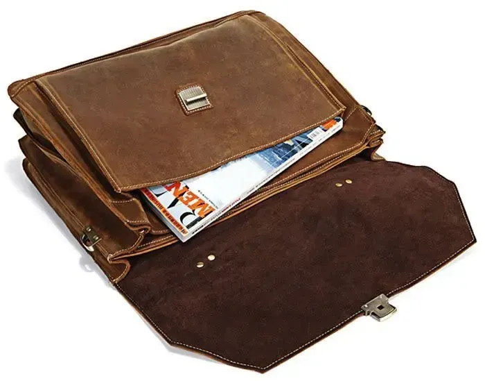 Портфель Vintage 14100 Коричневий