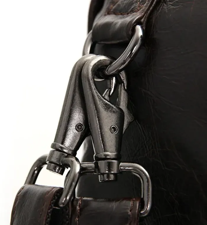 Сумка чоловіча Vintage 14106 трансформер Коричнева