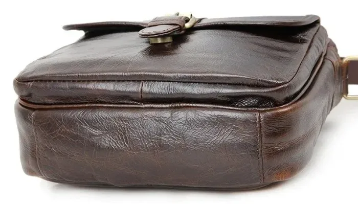 Сумка мужская Vintage 14104 Коричневая