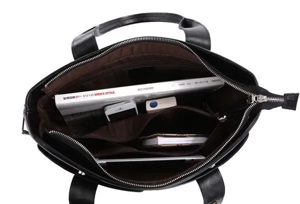 Сумка чоловіча Vintage 14108 Чорна
