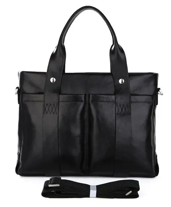 Сумка чоловіча Vintage 14108 Чорна