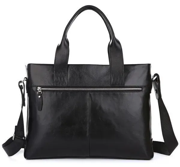 Сумка чоловіча Vintage 14108 Чорна