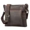 Сумка чоловіча SHVIGEL 11097 шкіряна Коричнева