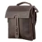 Сумка чоловіча SHVIGEL 11104 шкіряна Коричнева