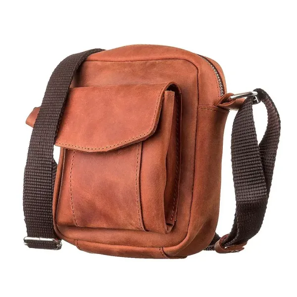 Сумка SHVIGEL 11132 із вінтажної шкіри