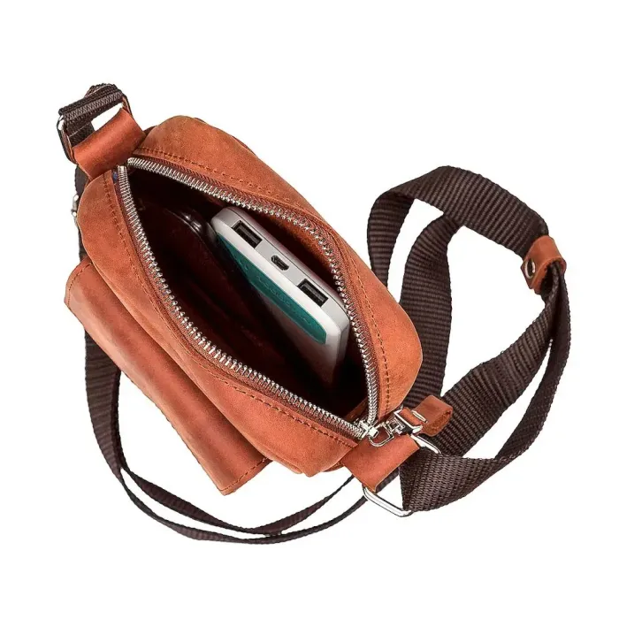 Сумка SHVIGEL 11132 із вінтажної шкіри