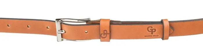 Ремінь жіночий Grande Pelle 11134 шкіра Коричневий