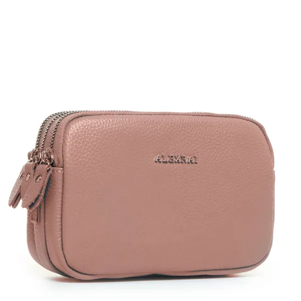 Сумка Женская Клатч кожа ALEX RAI 60061 pink