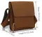 Сумка чоловіча Vintage 14159 із вінтажної шкіри Коричнева