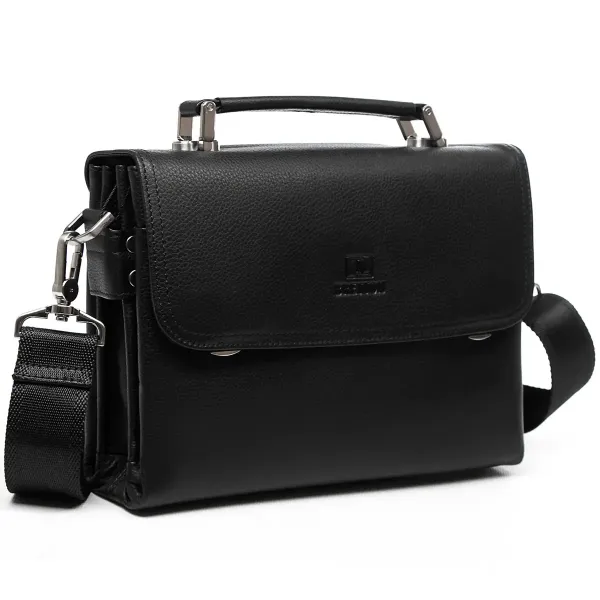 Сумка Чоловіча Барсетка шкіра BRETTON 9012-18 black