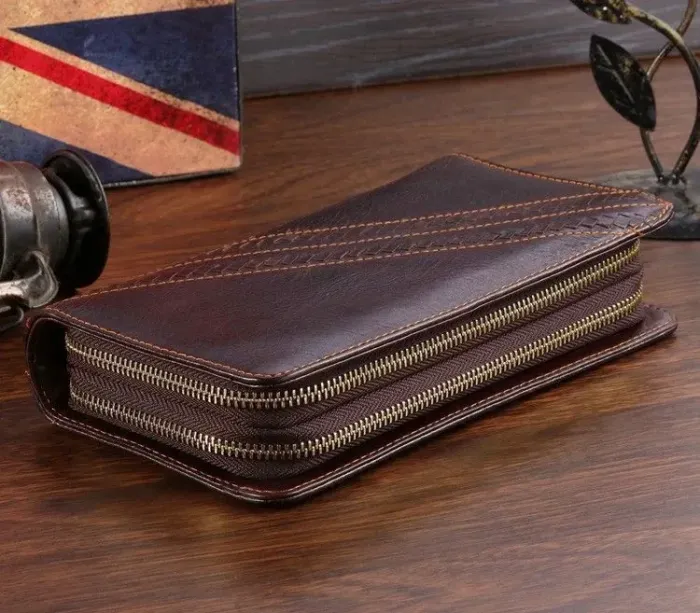 Чоловічий клатч Vintage 14202 Коричневий
