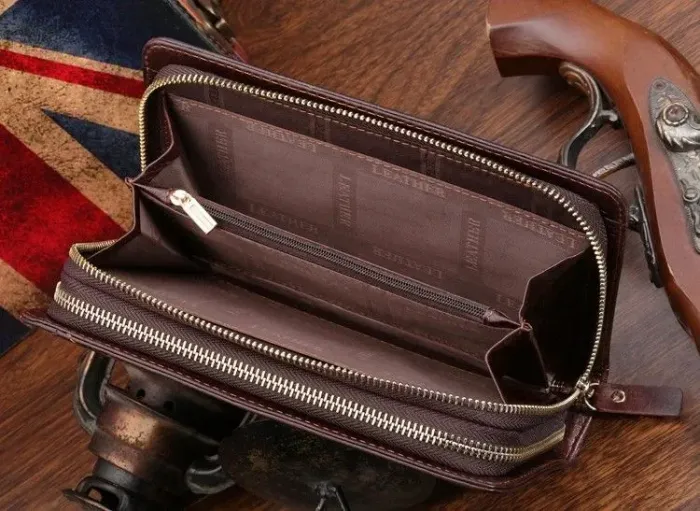 Чоловічий клатч Vintage 14202 Коричневий