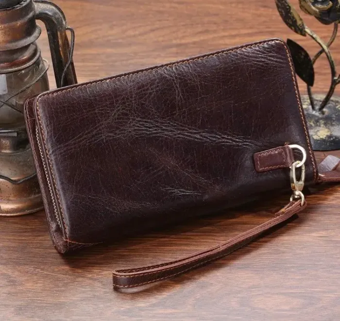 Чоловічий клатч Vintage 14202 Коричневий