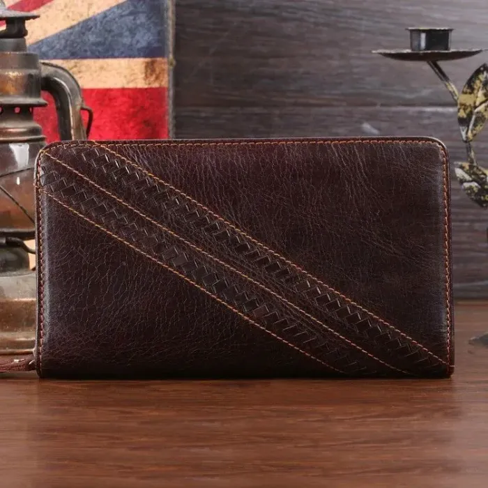 Чоловічий клатч Vintage 14202 Коричневий
