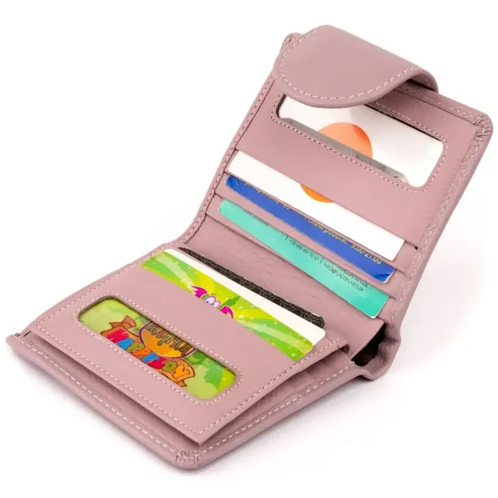 Маленький гаманець з монетницею позаду жіночий ST Leather 19266