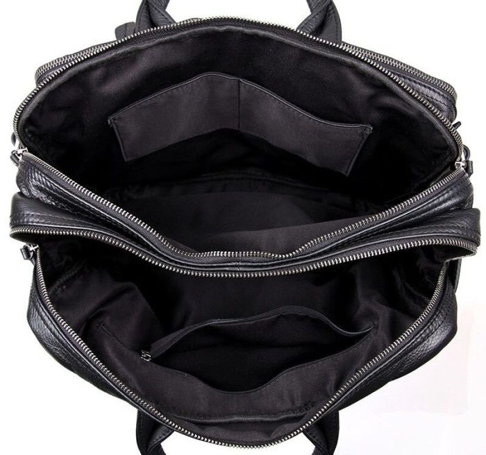 Сумка чоловіча Vintage 14058 Чорна