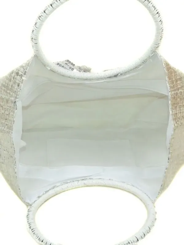 Сумка Женская Корзина текстиль Luxeva PC5491R natural silver