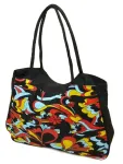 Сумка Жіноча Пляжна текстиль LUXEVA /1323 black