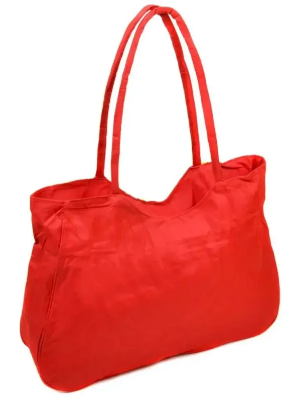 Сумка Жіноча Пляжна текстиль LUXEVA /1323 red