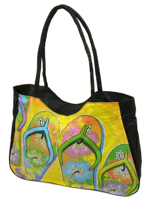 Сумка Жіноча Пляжна текстиль LUXEVA /1327 black