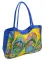 Сумка Женская Пляжная текстиль LUXEVA /1327 blue