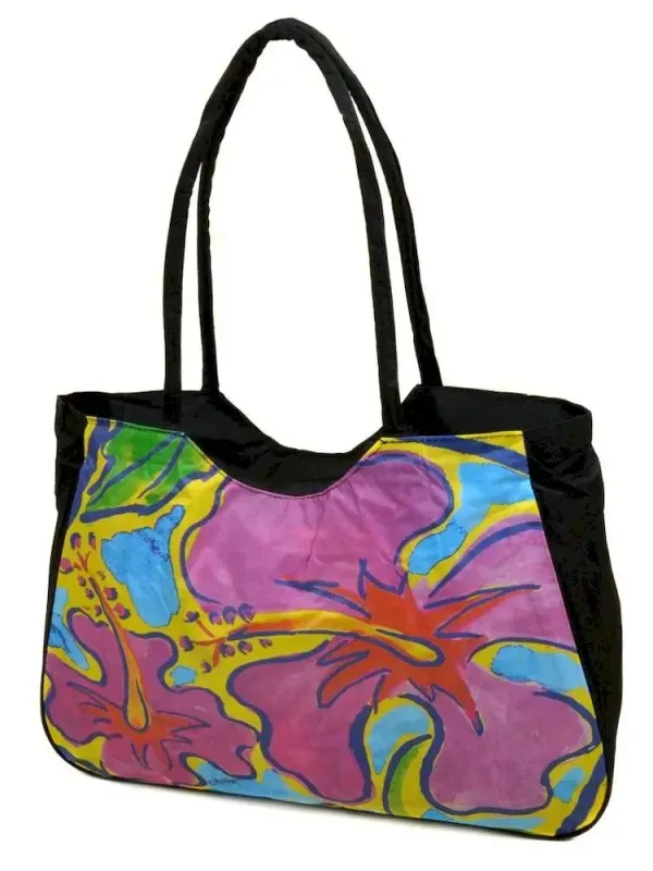 Сумка Жіноча Пляжна текстиль LUXEVA /1330 black