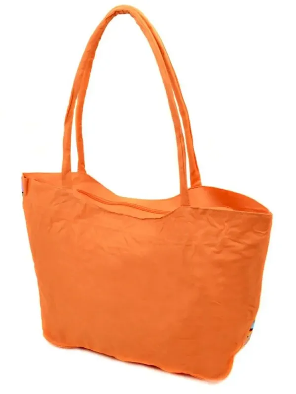 Сумка Жіноча Пляжна текстиль LUXEVA /1340 orange
