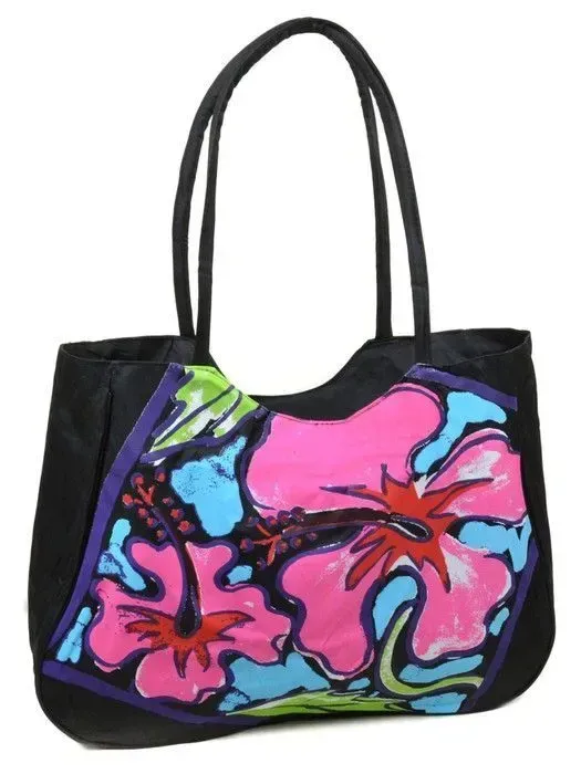 Сумка Жіноча Пляжна текстиль LUXEVA 1353 black