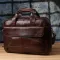 Стильний портфель для чоловіків із натуральної шкіри Vintage 23040 Коричневий