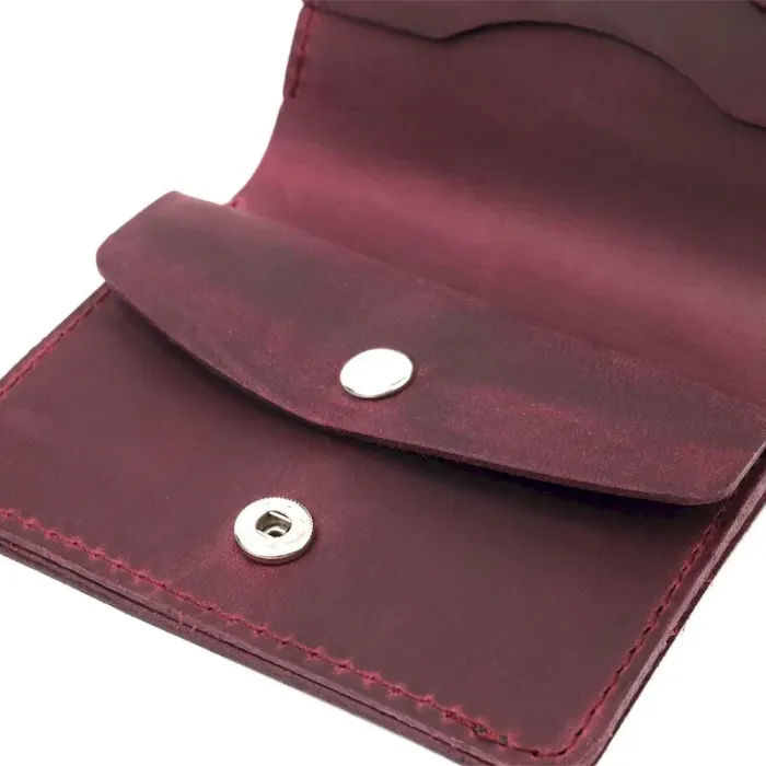 Шкіряне матове портмоне Shvigel 16604