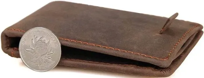 Кредитниця Vintage 14514 шкіряна Коричнева