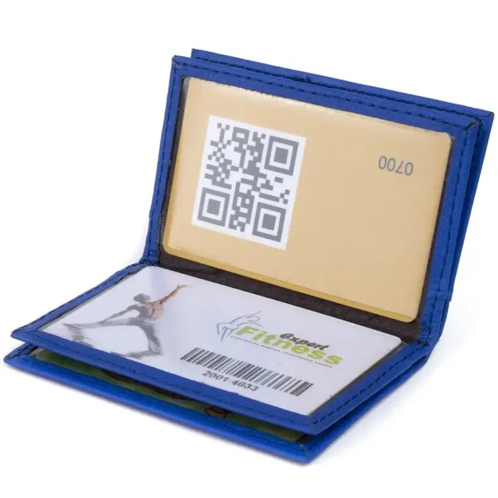 Візитниця-книжка ST Leather 19219 Синя