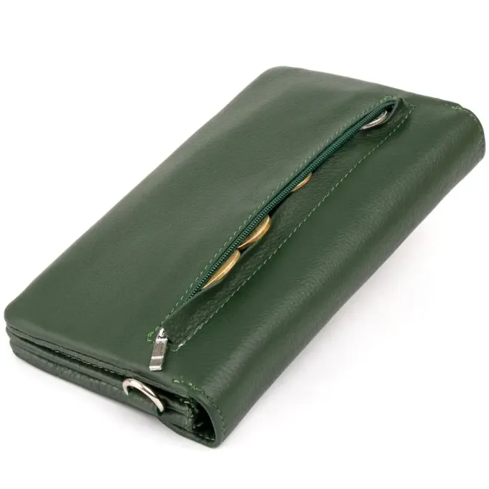 Жіночий клатч жіночий ST Leather 19320 Зелений