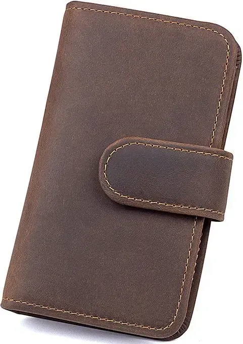 Кредитниця Vintage 14483 вінтажний стиль Коричнева