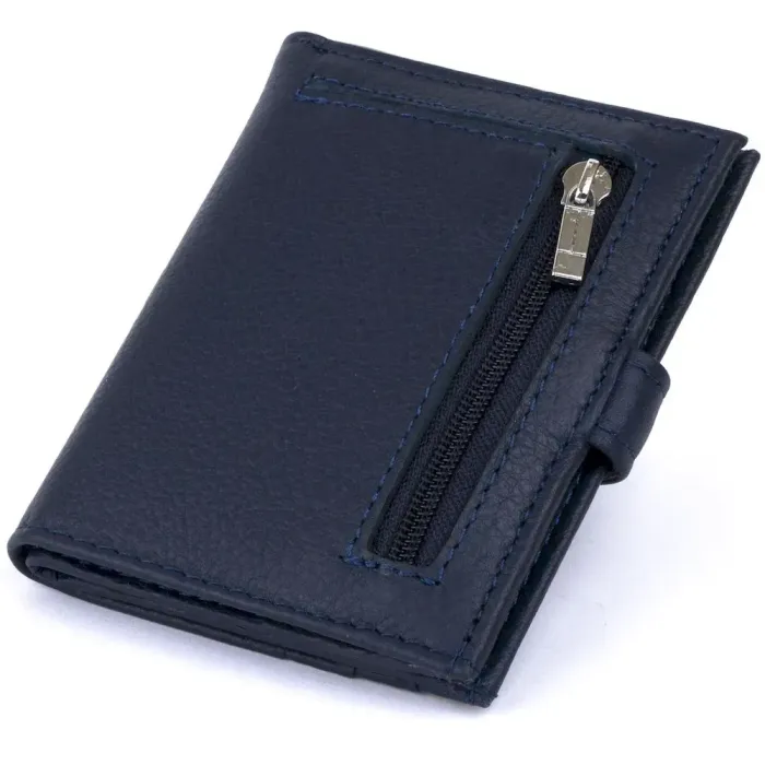 Кошелек-визитница ST Leather 19210 Темно-синий