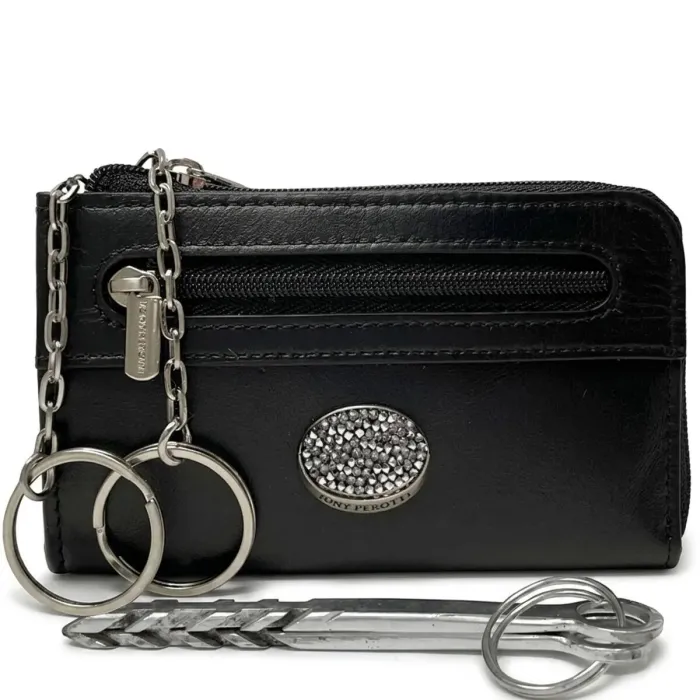 Ключниця Tony Perotti Swarovski 1941L nero (90012) Чорна