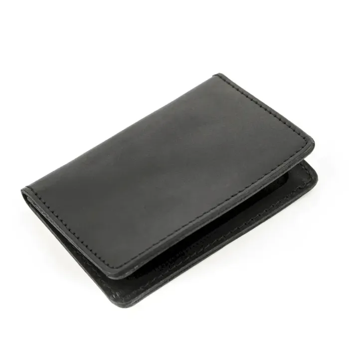 Обкладинка для прав водія Shvigel 13926 шкіряна Чорна