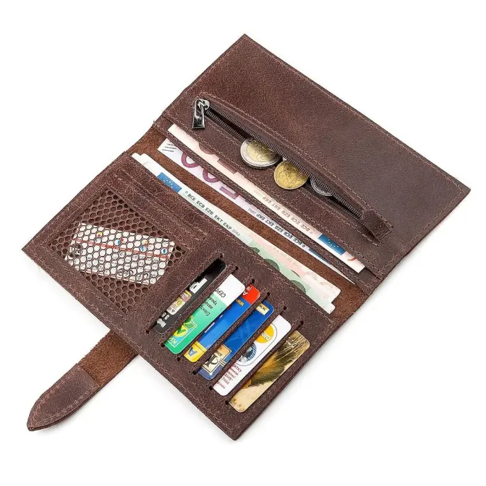 Гаманець SHVIGEL 13933 Коричневий