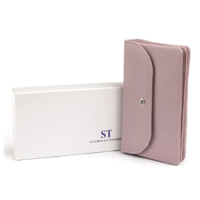 Жіночий клатч жіночий ST Leather 19322 Ліловий