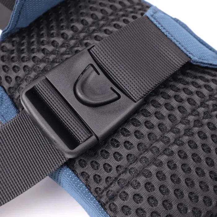 Чоловіча слінг сумка для подорожей з якісного текстилю Vintage 22870 Синій