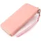 Місткий клатч шкіряний жіночий ST Leather 19279 Рожевий