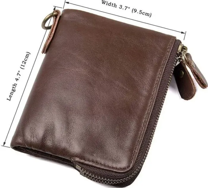 Гаманець Vintage 14530 із натуральної шкіри Коричневий