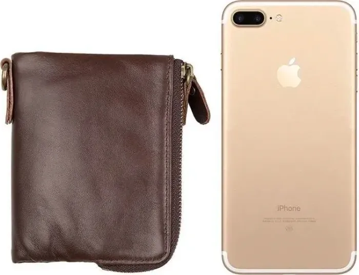 Гаманець Vintage 14530 із натуральної шкіри Коричневий