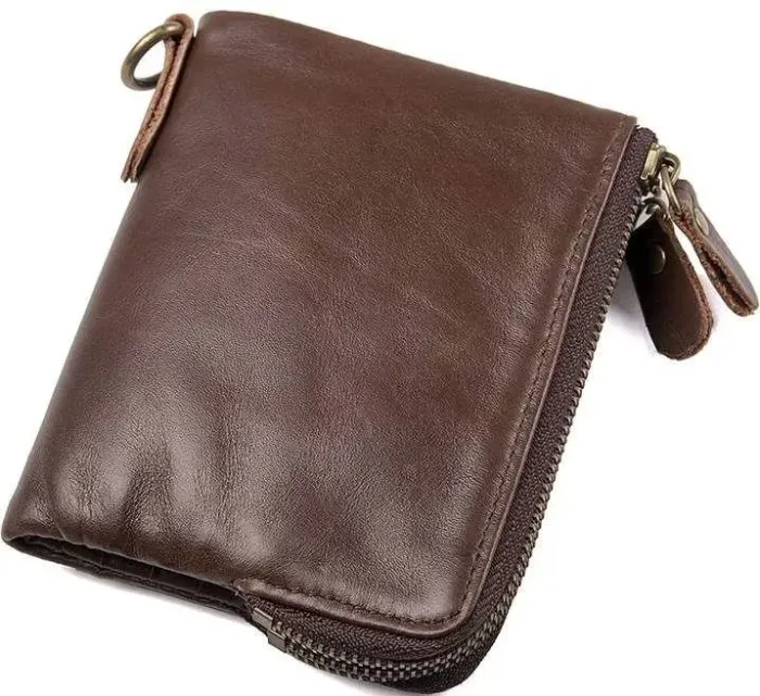 Гаманець Vintage 14530 із натуральної шкіри Коричневий