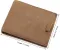 Затискач для грошей Vintage 14532 з натуральної шкіри Коричневий